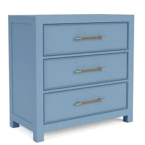 Riverside Furniture 30763 Rosalie - 3 Drawer Accent Chest - Blue