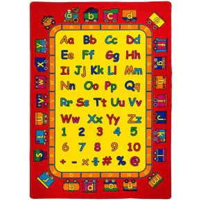 Furniture of America RG5110 Abbey - Area Rug - Red