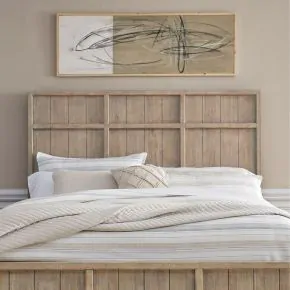 Liberty Furniture 780-BR13 Proximity Place - Queen Panel Headboard - Barley Buff