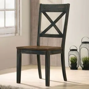 Furniture of America CM3167A-SC-2PK Yensley - Side Chair (Set of 2)