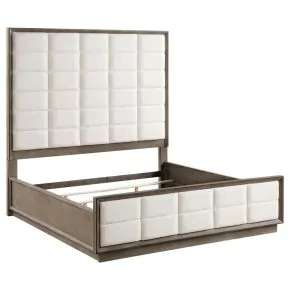 Coaster Fine Furniture 223271KEB1 Durango - King Headboard, Box 1 of 3 - Washed Oak