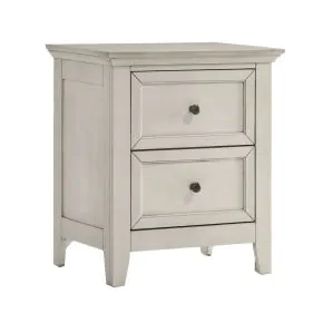 Intercon SM-BR-4302-RWH-C San Mateo Youth - Nightstand - Rustic White