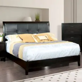 Furniture of America CM7088EK-BED Enrico - Eastern King Bed - Espresso