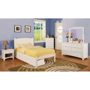 Furniture of America CM7905WH-TV Omnus - Media Chest - White
