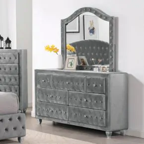 Furniture of America CM7130GY-D Zohar - Dresser - Gray