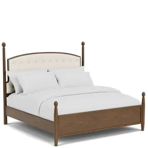 Riverside Furniture 61770-61771-61772 Calhoun - Queen Upholstered Bed - Whiskey Oak
