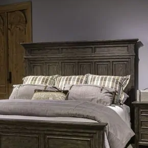 Liberty Furniture 297-BR15 Liberty Furniture 297-BR15 Paradise Valley - King Panel Headboard - Saddle Brown