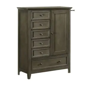 Intercon SM-BR-4305CH-GRY-C Intercon SM-BR-4305CH-GRY-C San Mateo Youth - Chifferobe - Gray