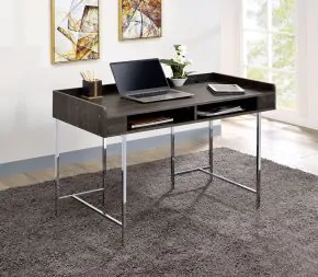 Furniture of America CM-DK5241 Alvin - Writing Desk - Brown