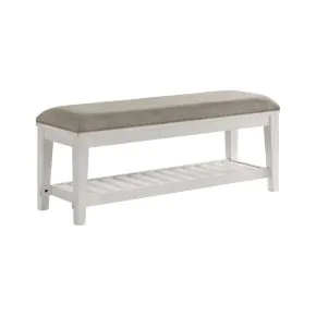 Intercon AO-BR-5550B-WHT-C Intercon AO-BR-5550B-WHT-C Andover - Bench - White