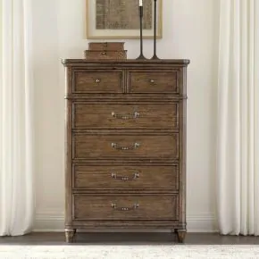 Liberty Furniture 336-BR41 Harrison Heights - 5 Drawer Chest - Sienna