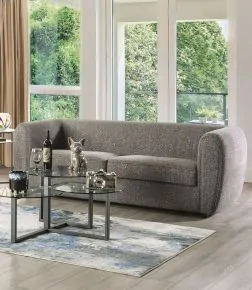 Furniture of America FM61001GY-SF Verdal - Sofa - Charcoal Gray