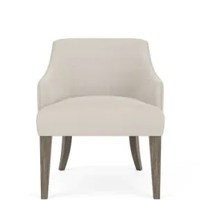 Riverside Furniture 87158 Sariel - Upholstered Host Chair (Set of 2) - Gray