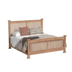 Intercon OP-BR-5825K-TAU-C Intercon OP-BR-5825K-TAU-C Oak Park - King Slat Bed - Taupe