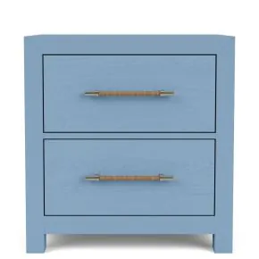 Riverside Furniture 30738 Riverside Furniture 30738 Rosalie - 2 Drawer Nightstand - Blue