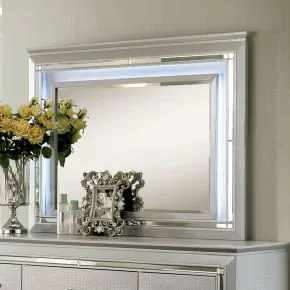 Furniture of America CM7979SV-M Bellanova - Mirror - Silver