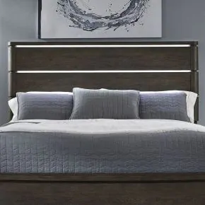 Liberty Furniture 732-BR13 Liberty Furniture 732-BR13 Cascade Falls - Queen Panel Headboard - Satin Espresso