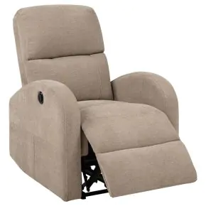 Coaster Fine Furniture 603303P Grant - Fabric Upholstered Power Recliner Chair - Camel