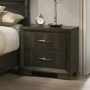 New Classic B1973-040 Langston - 2 Drawer Nightstand - Espresso