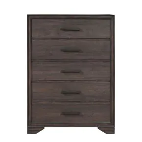Samuel Lawrence Furniture S462-440 Granite Falls - 5-Drawer Kids Chest - Espresso Brown