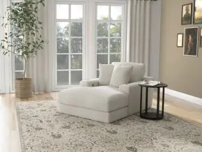 Jackson Furniture Industries 344519-2062/11-2063/11 Cozy - Chaise With USB - Pearl