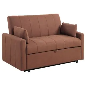 Coaster Fine Furniture 350145 Portland - Boucle Upholstered Sleeper Sofa Bed - Copper