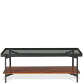 Riverside Furniture 31502 Lennox - Rectangular Coffee Table - Rosewood