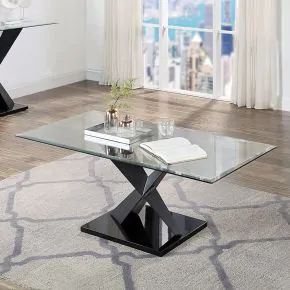 Furniture of America CM4191BK-C-TABLE Xanthus - Coffee Table - Black