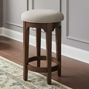 Liberty Furniture 512-OT9001 Arden Road - Upholstered Console Stool - Cherry