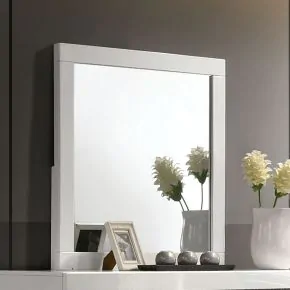 Furniture of America FOA7038WH-M Magdeburg - Mirror - White