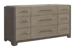 Pulaski Furniture P402100 Anderson Park - Dresser - Moose Trail / Frontier Brown