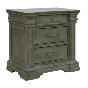 Pulaski Furniture P413140 Pulaski Furniture P413140 Madison Ridge - 3 Drawer Nightstand - Natural Bark