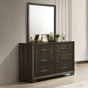 New Classic 00-B1973-DM New Classic 00-B1973-DM Langston - Dresser & Mirror - Espresso