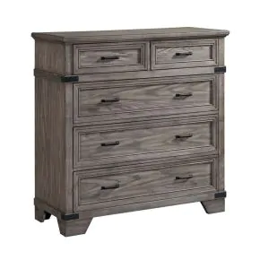 Intercon FG-BR-N4905M-STE-C Intercon FG-BR-N4905M-STE-C Forge - Media Chest - Brushed Steel