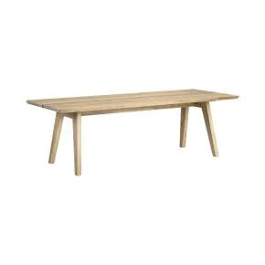 Intercon AC-TA-3896-AQO-C Arcadia - Fixed Top Leg Table - Antique Oak
