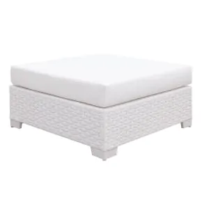 Furniture of America CM-OS2128WH-F Somani - Large Ottoman - White
