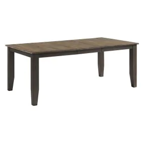 Intercon BE-TA-4278-BWA-C Intercon BE-TA-4278-BWA-C Beacon - Dining Table - Charcoal / Walnut