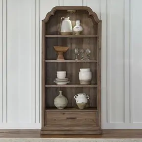 Liberty Furniture 866-DC3878 Hickory Grove - Display Cabinet - Heirloom Brown