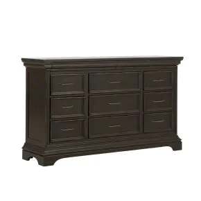 Pulaski Furniture P012100 Pulaski Furniture P012100 Caldwell - 11 Drawer Dresser - Deep Brown