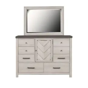 Samuel Lawrence Furniture S466-015 Riverwood - Bureau Dresser - Gray