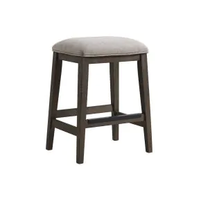 Intercon HR-BS-65C-RCV-K24 Hearst - Backless Stool - Reclaimed Chevron