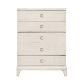 Samuel Lawrence Furniture S916-040 Madison - 5-Drawer Chest in a Grey-White Wash Finish - Natural
