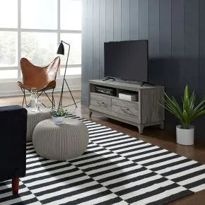 Liberty Furniture 581-TV47 Liberty Furniture 581-TV47 Mercury - 47" TV Console - Driftwood Gray