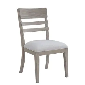Riverside Furniture 79257 Bennett - Wood Side Chair (Set of 2) - Frosted Gray