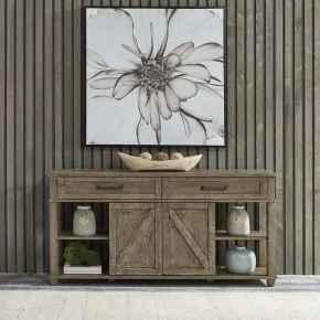 Liberty Furniture 172-OT1030 Parkland Falls - Sofa Table - Weathered Taupe