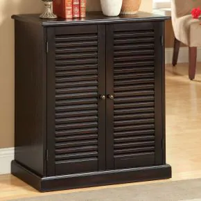 Furniture of America CM-AC213EX Della - Shoe Cabinet - Espresso