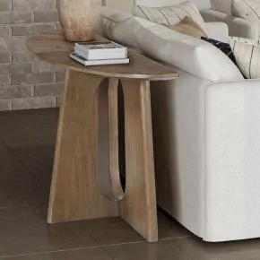 Liberty Furniture 724-OT1030 Liberty Furniture 724-OT1030 Hendrix Place - Demilune Sofa Table - Natural