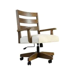 Intercon CL-CH-2105C-WCT-RTA Colonial Oak - Game Chair - Weathered Chestnut