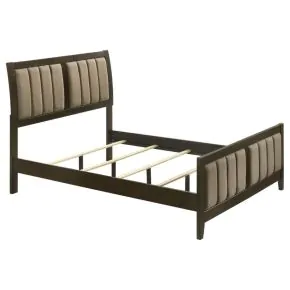 Coaster Fine Furniture 224421F Wilkes - Upholstered Full Bed - Dark Cocoa