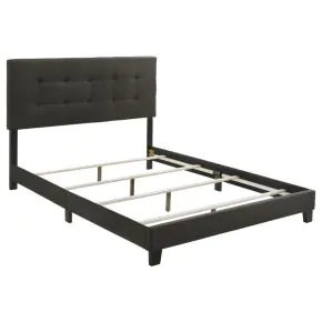 CoasterEveryday 305746F Mapes - Upholstered Full Panel Bed - Charcoal
